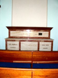 ALTAR OF SCHERERS, LUIS AND MARIE