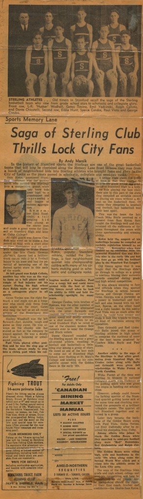 Condos Kids Playing Sports_sm George and Speros Condos in Stamfords Sports Memory